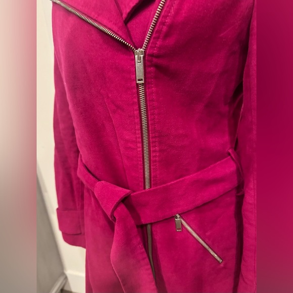 Fuchsia Pink Coat - Picture 4 of 14